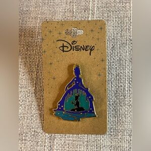 Disney The Princess and the Frog Tiana Silhouette Enamel Pin
